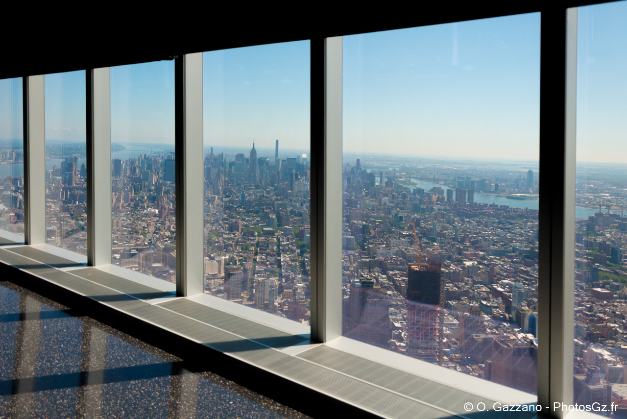 Depuis le nouveau toit de New York ! (One World Trade Center)